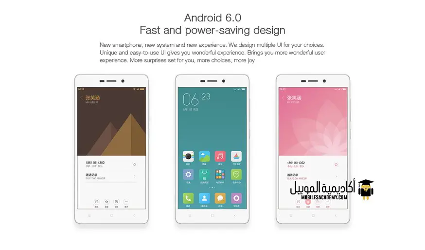 Xiaomi Redmi 3S Android 6