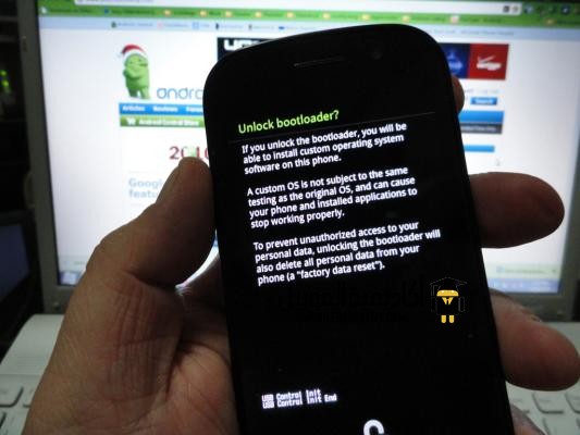 google nexus s unlock bootloader