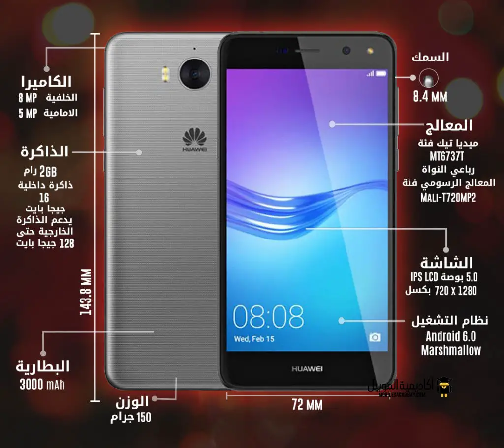 Замена экрана на huawei y5 2017